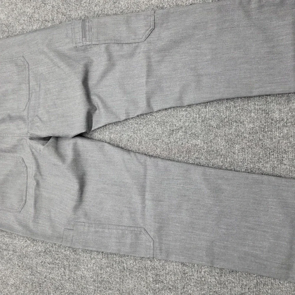 FIGS Scrub Pant Technical Collection Men Small Grey TM3001 Cargo Medical Uniform